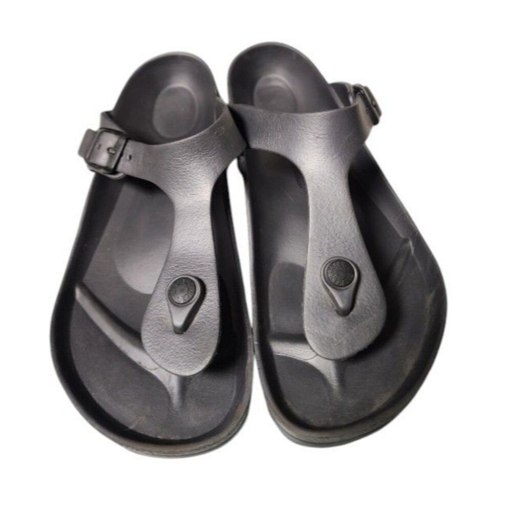 Birkenstock Gizah EVA Sandals Black Size EU 40 US 9 Waterproof - Picture 2 of 8